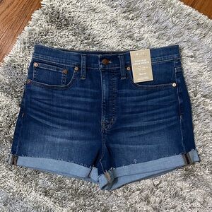 Madewell denim shorts NWT